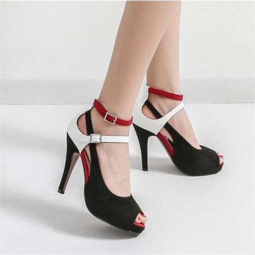 2020 New Ladies Shoes Sandalias Female Gladiator Sandals Women Big Size 34- 43 Sandals Ladies Shoes High Heel Women Pumps