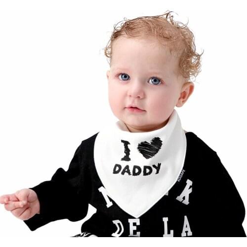2pcs Per Lot Baby Bibs Bandana Set Cotton Multi-Style Triangle Cartoon Babadores Para Bebe Infant Boys Girls Saliva Towel KF314
