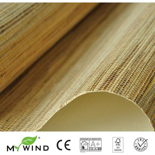 2020 Wallpaper Luxury Wall Paper For Bedroom Living Room Home Decor 2019 MY WIND Grasscloth Wallpaper raw jute Abstract Plain