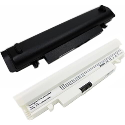 5200mAh for Samsung Laptop battery N150 N143 N143P N145 N145P N148 N148P N150 N150P N250 N250P AA-PB2VC6B AA-PB2VC6W AA-PL2VC6B