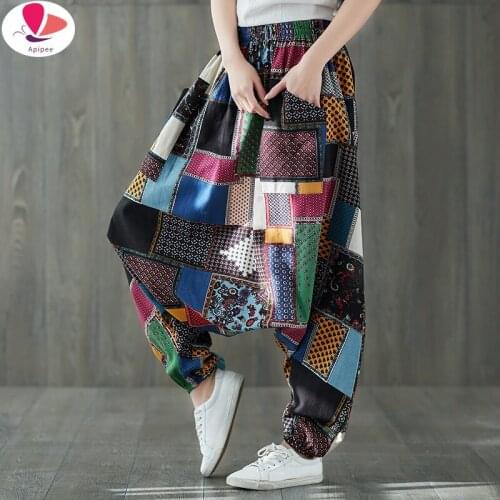 Женские штаны шаровары Apipee China At AliExpress