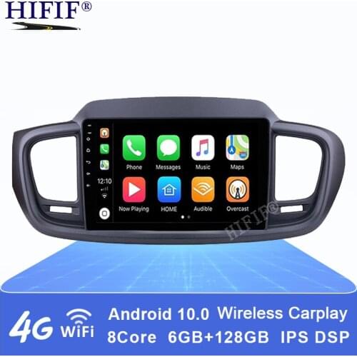 For Kia Sorento 3 2014 - 2017 Car Radio Multimedia Video Player Navigation stereo GPS Android 10 No 2din 2 din dvd