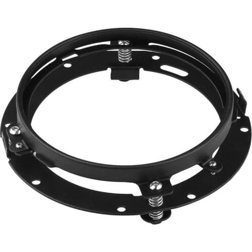 For Harley Davidson Headlamp 7INCH Round Headlight Ring Mount Bracket Headlamp Mount Lamp Holder For Jeep Wrangler JK Motorcycle