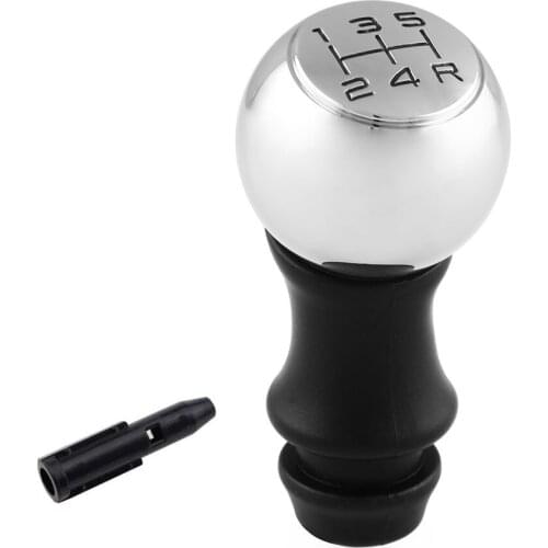 For Peugeot 206 306 307 308 301 308 807 106 Citroen C1 C2 C3 C4 5 Speed Alloy MT Gear Shift Knob Gaiter Boot Case Sleeve Adapter