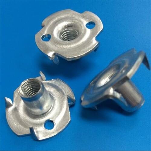 M6 M8 furniture fixing nut furniture hardware four claw nut X20