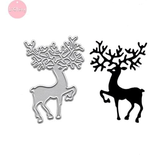 Fawn Metal Cutting Dies Scrapbooking Embossing Folders for Card Making Craft DIY Stencils Clear Stamps and Slimline Dies