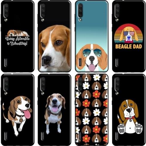 Beagle Dog cute Soft For Xiaomi Mi 11 9T 10T Pro 8 9 A1 A2 A3 Mi Note 10 Lite Phone Case For POCO X3 M3 Cover