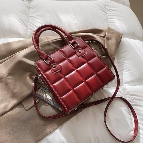 2021 New Arrivals Womens Cross Body Bag For Female Causal Plaid Fashion Women Flap Bags