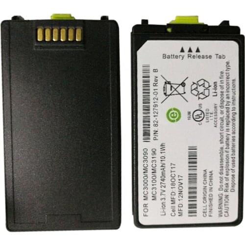 New Battery 2740mAh for Motorola Symbol MC3090 MC3190 MC3100 MC3090R PDA Scanner Reader Parts