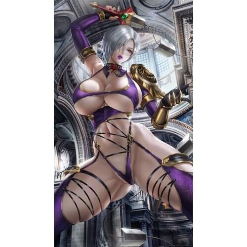 Print Palace Queen of Whip Armor Sexy Girl Art Canvas Poster Customized 16x24 24x36 Inch Living Room Bedroom Home Wall Picture