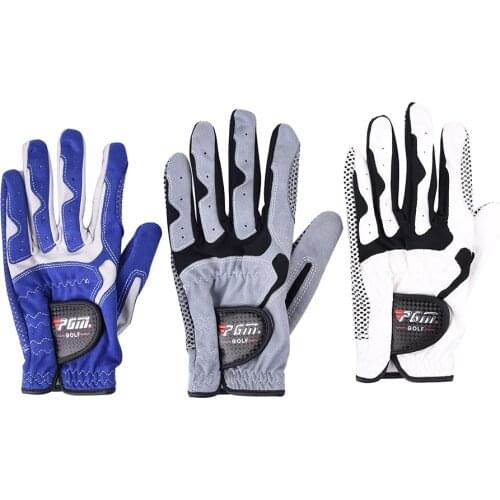 Golf Gloves Male Left Hand Breathable Golf Glove LYCRA Slip-resistant Granules Microfiber Cloth Gloves For Golf Accessories