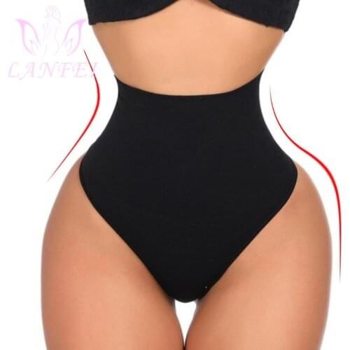 LANFEI Women Waist Trainer Butt Lifter Panty Body Shaper Seamless Slim Pulling Underwear Tummy Control Cincher Panties Briefs