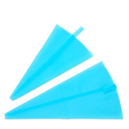 Thicken Baking Decorating Tools Reusable Silicone Material Cream Pastry Bag Squeeze Nozzle Cake Confectionery Bags Hanging Tools