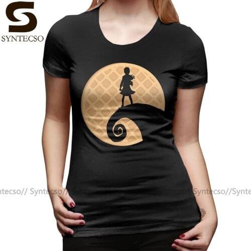 Nightmare Before Christmas T-Shirt Nightmare Before Stranger Things T Shirt O Neck Short-Sleeve Women tshirt Ladies Tee Shirt