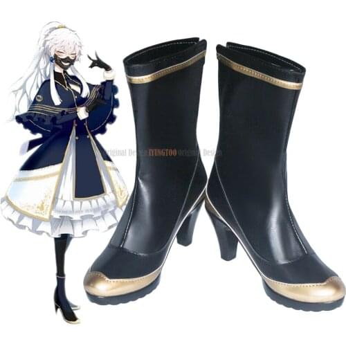 Nakigitsune Cosplay Touken Ranbu Female Nakigitsune Cosplay Boots Shoes Custom Made