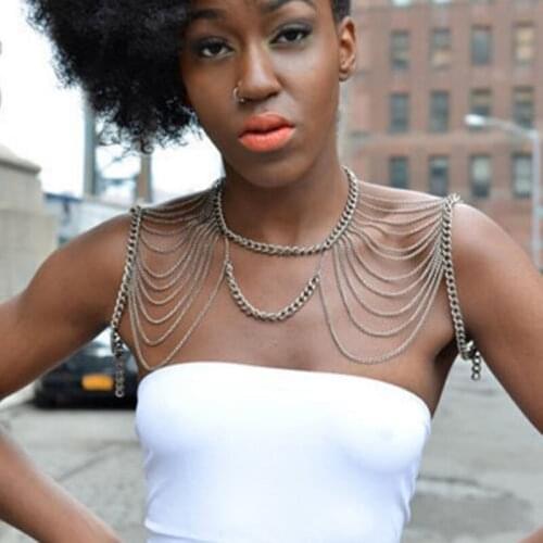 New Arrivals Women Fashion Body Chains Shoulder Chains Shoulder Chains Jewelry