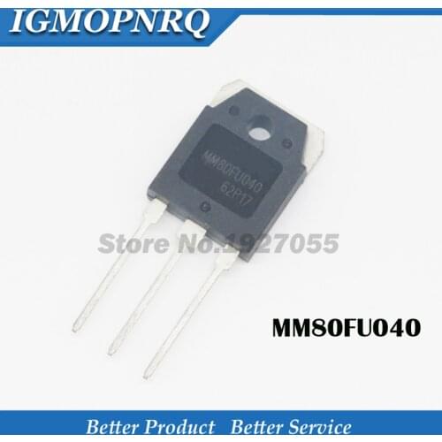 10Pcs MM80FU040PC TO-247 MM80FU040 TO-3P Electric welding machine with 80 a400v fast recovery rectifier diode