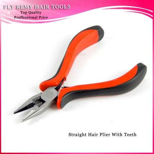 20pcs Straight Hair Extension Pliers / Straight Head with Teeth / Hair Extension Tools