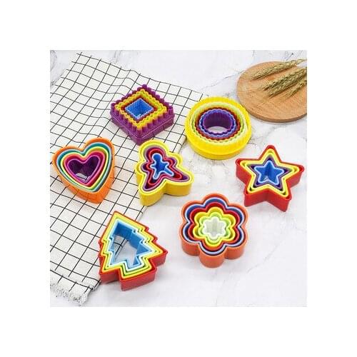 5Pcs/6Pcs/Set Cookie Cutter Cake Mold DIY Cake Kitchen Cooking Kitchen Baking Tools Biscuit Fondant Cake Cookie Mold Biscuit