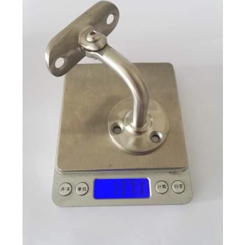 Freeshipping Stainless Steel 304# Handrail Wall Bracket Square Slim for Stair Systems for 50.8mm(2") Handrail