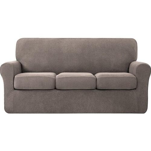 Elastic Sofa Cover for Living Room Adjustable Sofa Slipcovers Thick Plus Velvet 1/2/3 Seater Couch Cover Stretch Slipcover