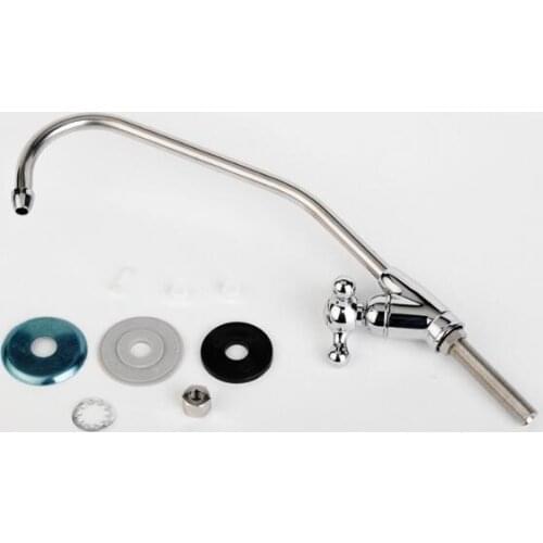 Water Filter Parts direct drink luxury 3 forks brass core faucet 1/4" Type