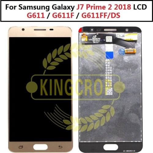 For SAMSUNG Galaxy J7 Prime 2018 LCD Touch Screen Digitizer For SAMSUNG G611 LCD Display Replacement parts J7 Prime 2 2018