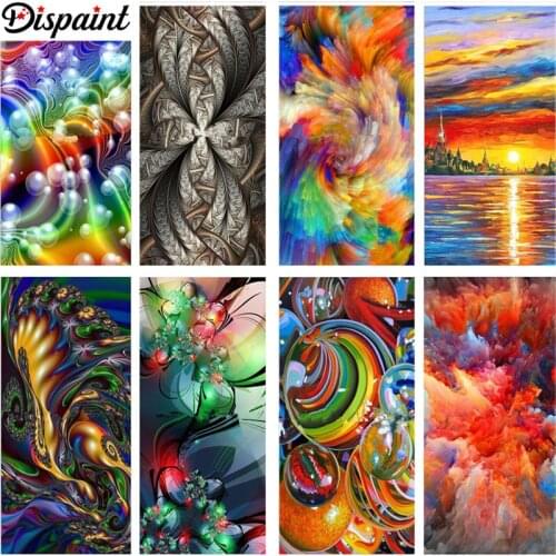Dispaint Full Square/Round Drill 5D DIY Diamond Painting "Color flower landscape"3D Embroidery Cross Stitch 5D Decor Gift A22288