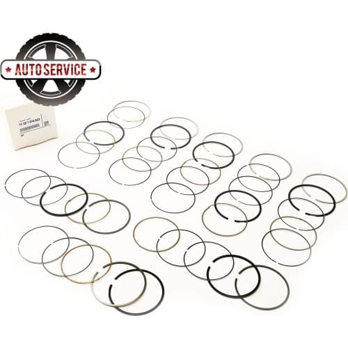8x Piston Rings Set STD 89.00mm 11257574822 For BMW F02 750Li F04 F07 550i F12 F13 E70 E71 E72 N63B44A 4.4T 7574822 11257523404