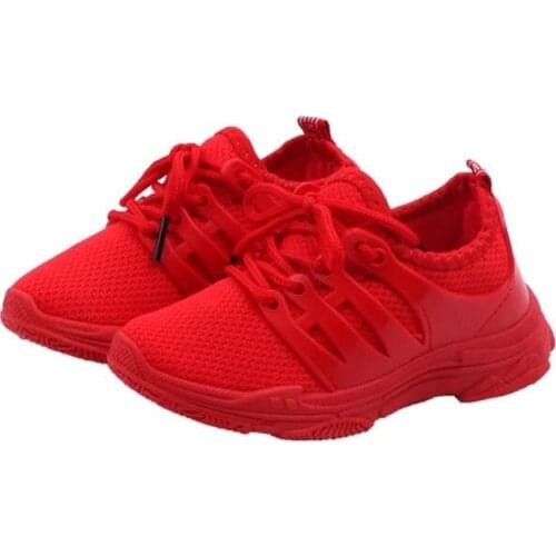 Hot Sale Kids Soft Sneakers Childrens Sports Shoes New Spring Boys Girls Mesh Shoes Cute Baby Toddler Casual Shoes