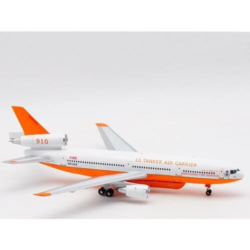 27CM 1:200 Scale Douglas DC-10-30 N612AX Rural Fire Service Airlines Diecast Plane Model Alloy Aircraft Plane Collection Display