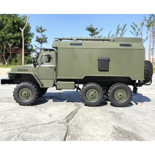 DIY RC Model Vehicle Kits 1/16 WPL B36 Communication Military Truck Car 6WD