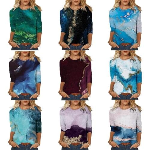 New Women Casual Pullover Printed Pattern Half Sleeves Round Collar Knitwear Warm And Fashionable Skin-Friendly Daily Wear S-5XL