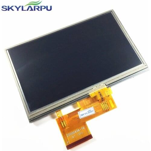Skylarpu New 4.3" inch LCD screen for GARMIN Nuvi 40 40LM 40LMT255W 255WT GP GPS LCD display screen with Touch screen digitizer