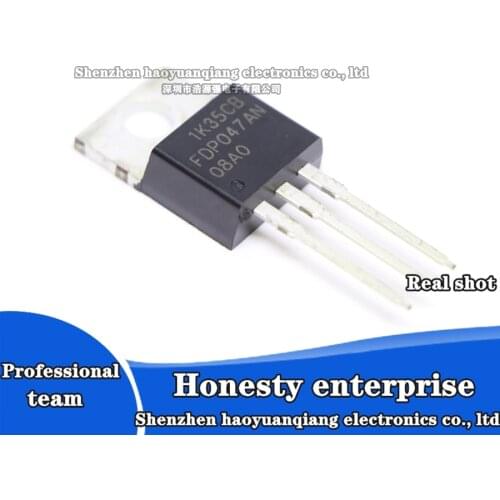 1pcs Original authentic FDPO47 FDPO047AN FDPO47AN08AO inverter field effect transistor