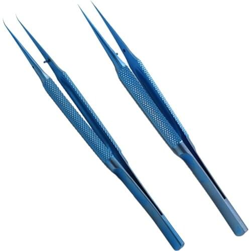 Titanium Alloy Superfine Tweezers 0.15mm Edge Precision Fingerprint Tweezer Phone Mainboard Copper Wire Profession Maintenance