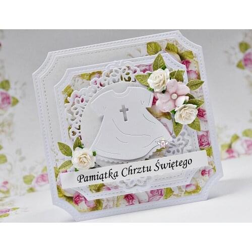 PP Craft metal cutting dies cut die mold IHS letter lace frame Scrapbook paper craft knife mould blade punch stencils dies