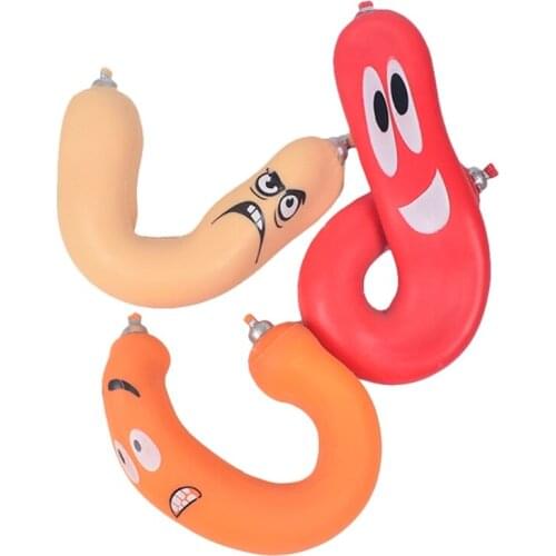 Y3NF Stretchy Sausage Stretching Toy 1pcs Memory Sand-Filled Hot Dog Stress Relief Toys Squeeze Fidget Toys for Kids Adults