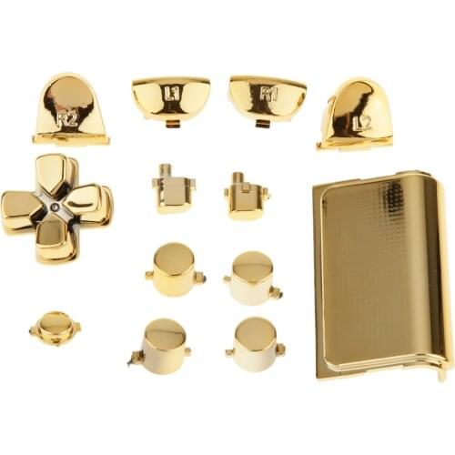 Replacement Full Touch Buttons Mod Set for Sony PS4 Game Controller