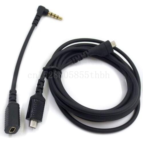 Replacement Sound Card Extension Cords Audio- Cables For Steel-Series Arctis 3/5/7 Pro Gaming Headphone