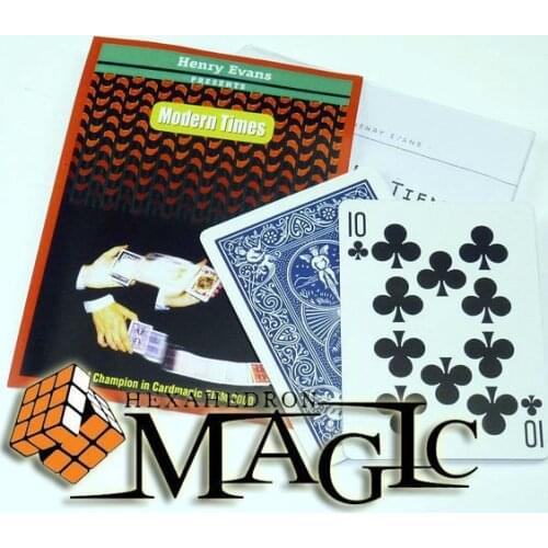 Modern Times Henry Evans /close-up CARD magic trick / wholesale