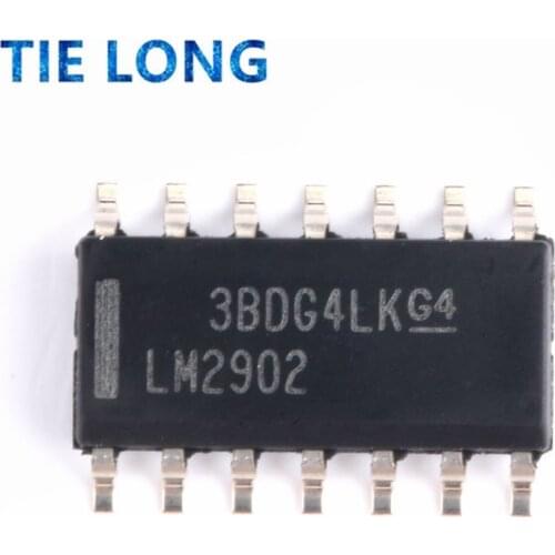 10PCS LM2902DR SOP14 LM2902 SOP SMD new and original IC