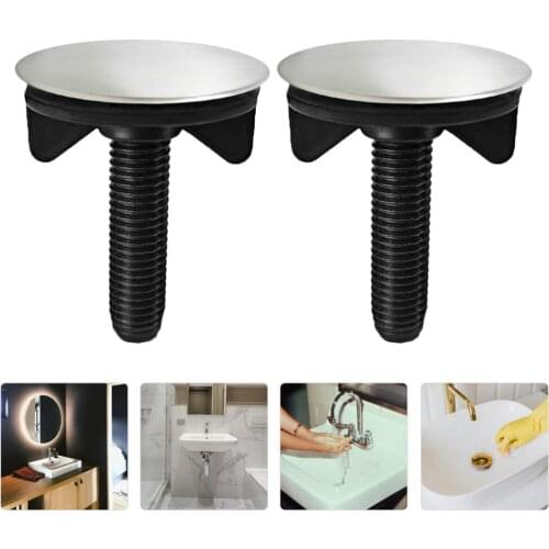 2 pcs Stainless Steel Sink Stopper Tub Stopper Shower Drain Plug Sink Covers