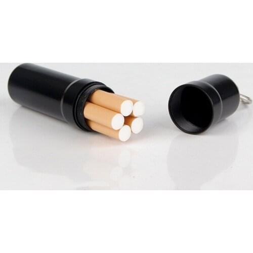 Mini 5Pcs Portable for Women Waterproof Cigarette Box Pitilleras Para 5 Cigarrillos Lighter Case Pitilleras Mujer Tobacco Case