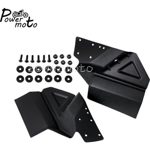 1 Pair Front Fender Flare Mud Flaps UTV Black Front Mudguard Fender Flare Splash Guard For Polaris ACE 500 570 900 SP 2014-2017