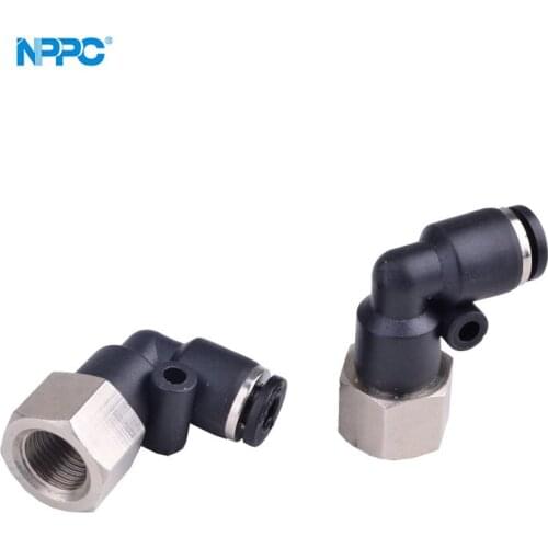 PLF Series rapid female elbow, NPPC brand, all port size available, PLF
