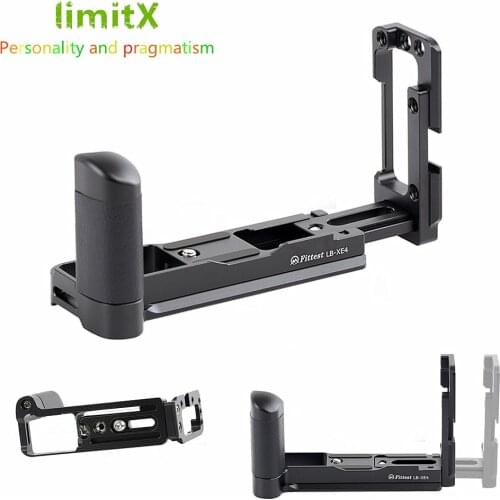 Quick Release L Plate Holder Hand Grip Tripod Bracket for Fujifilm X-E4 Fuji XE4 Camera only