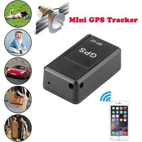 GF-07 Mini GPS Tracker Vehicle Strong Magnetic Free Installation GPS Tracking Locator Personal Tracking Object Anti Lost Tracer
