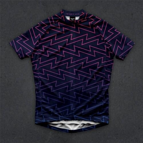 Twin Six 6 Cycling Jersey Tops Men Road MTB Bicycle Sportswear Summer Short Sleeve Bike Clothing Shirts Maillot Ropa Ciclismo