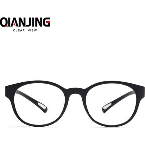 QJ Retro Round Eyeglasses Frame Brand For Women Fashion Men Optical eye glasses Frame Eyewear Oculos De Grau Armacao Femininos